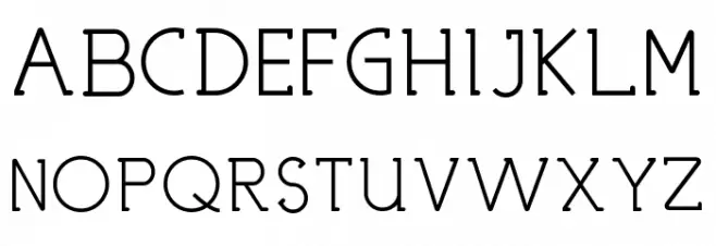 NICOLLS DEMO Medium Font OTHER CHARS