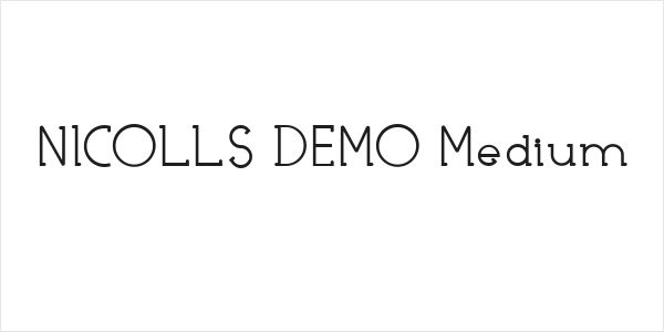 NICOLLS DEMO Medium Logo