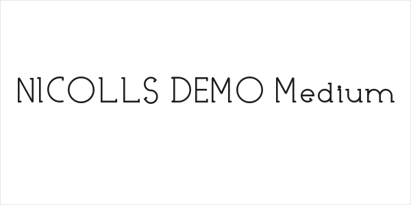 NICOLLS DEMO Medium Logo