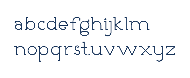 NICOLLS DEMO Lowercase