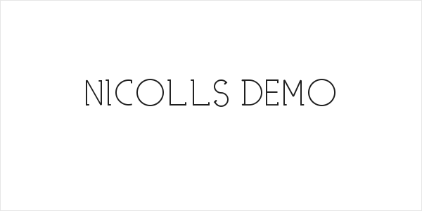NICOLLS DEMO Logo