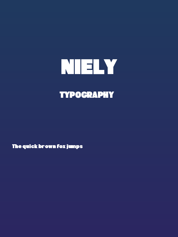 NIELY Poster