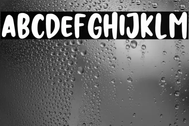 NIGHT HUNTER Font examples