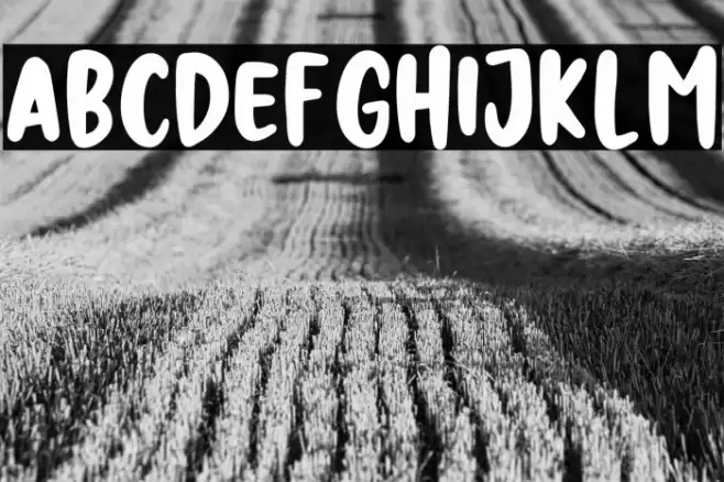 NIGHT HUNTER Font examples