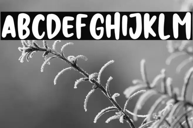 NIGHT HUNTER Font examples