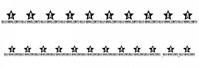 NIGHT STALKER TRIAL Font OTHER CHARS