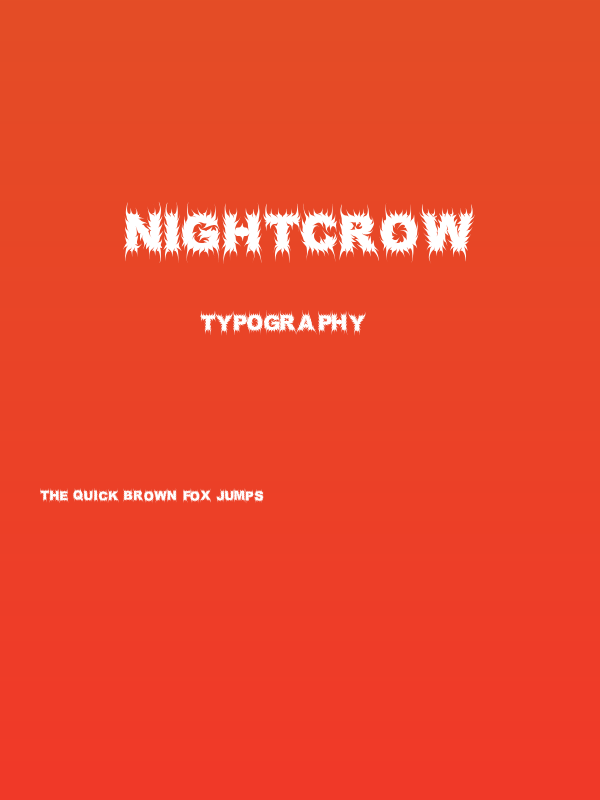 NIGHTCROW Poster