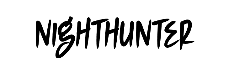 NIGHTHUNTER  免费字体下载