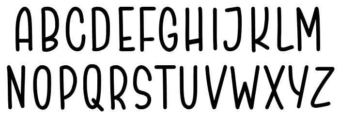 NIGHTJUMP Font LOWERCASE