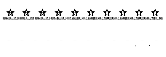 NIGHTSTALKER-TRIAL Font OTHER CHARS