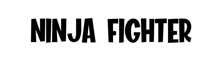NINJA FIGHTER Font