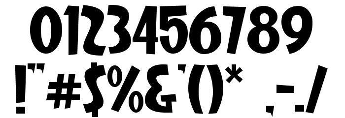 NINJA FIGHTER Font OTHER CHARS