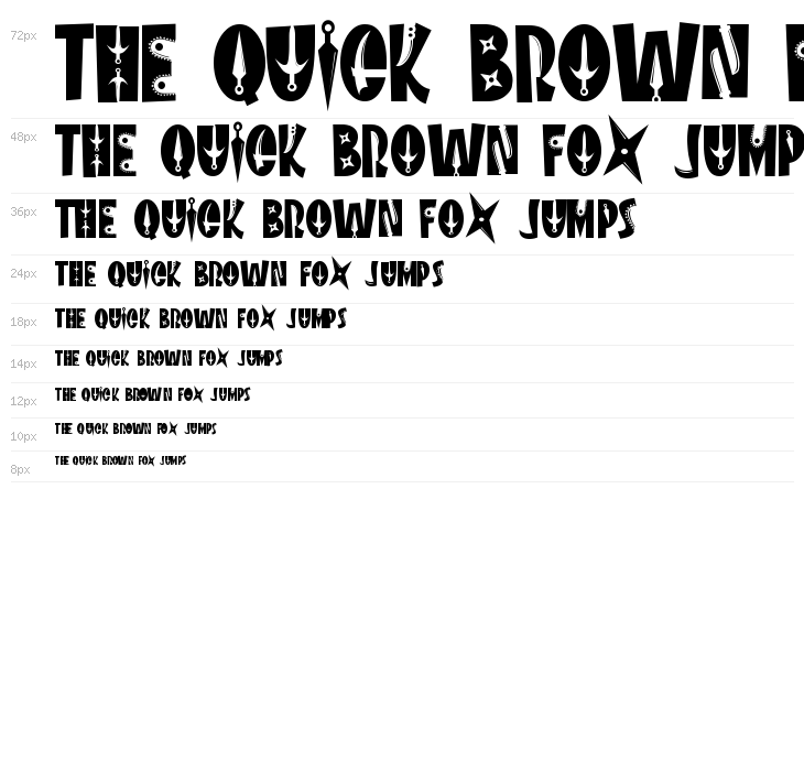 NINJA FIGHTER Waterfall