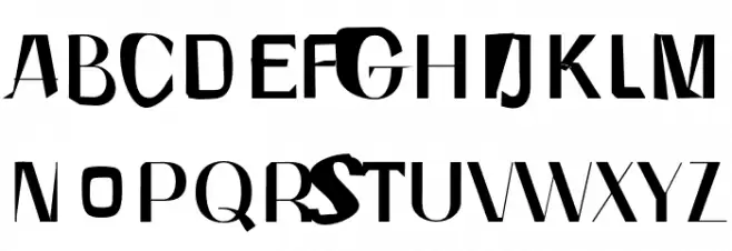NINJAGOCHRONICLESFONT Schriftart Groß