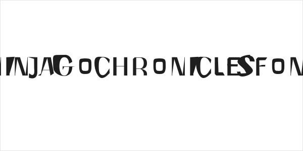 NINJAGOCHRONICLESFONT Logo