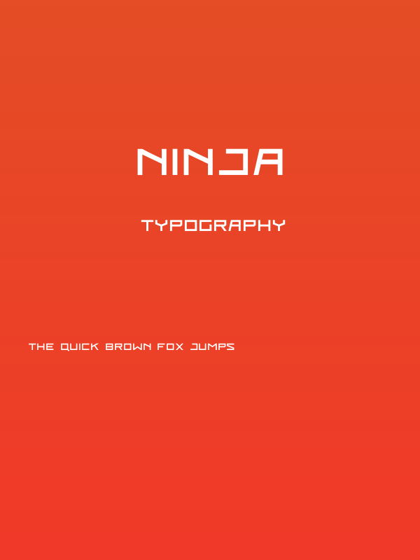 NINJA Poster