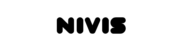 NIVIS  font caratteri gratis
