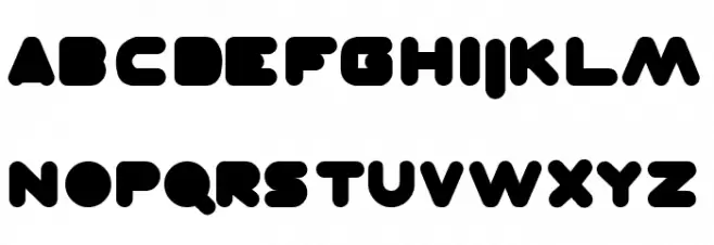 NIVIS Schriftart Groß
