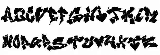 NIghtvandals 字体 大写