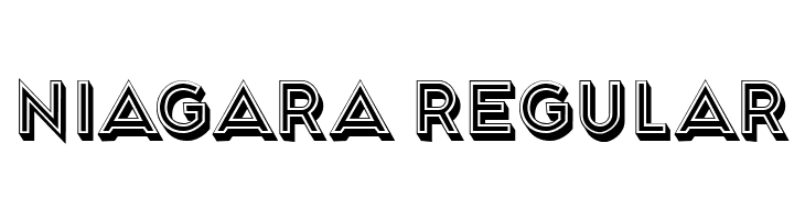 Niagara Regular  font caratteri gratis