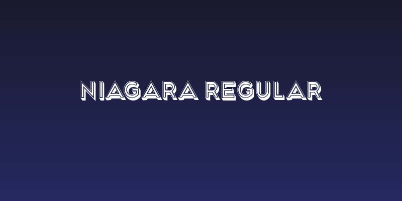 Niagara Regular Social Header