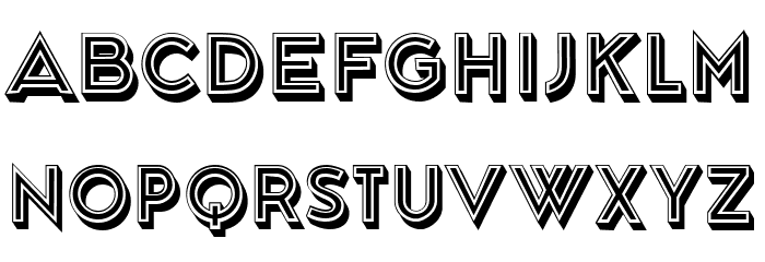 Niagara Regular Font LOWERCASE