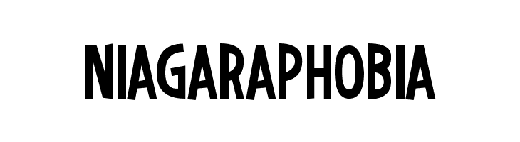 Niagaraphobia  font caratteri gratis