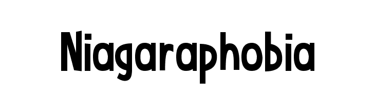 Niagaraphobia  font caratteri gratis