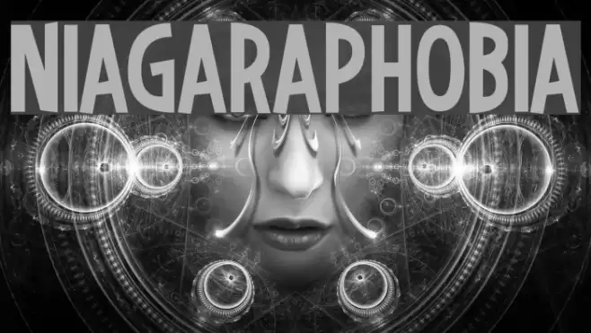 Niagaraphobia Font examples