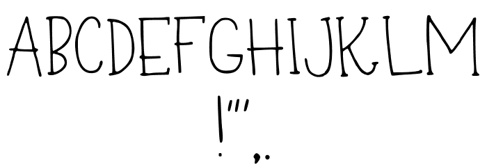Niagichi Regular Regular Font OTHER CHARS