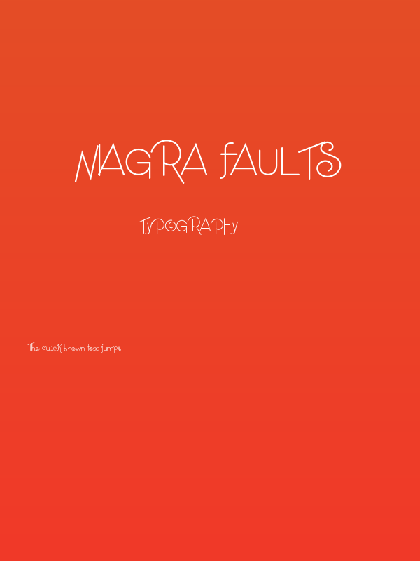 Niagra Faults Poster