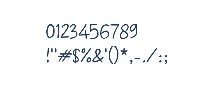 Niamoy Script Other Characters