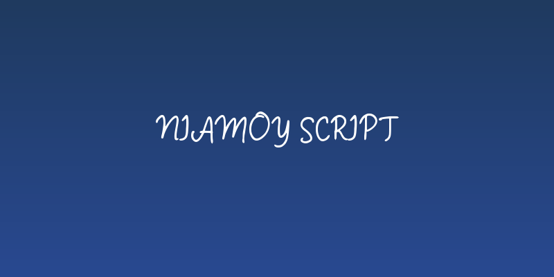 Niamoy Script Social Header