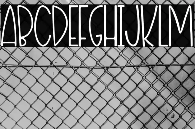 Nias Bird Font examples