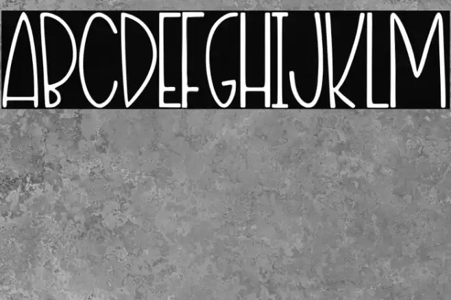 Nias Bird Font examples