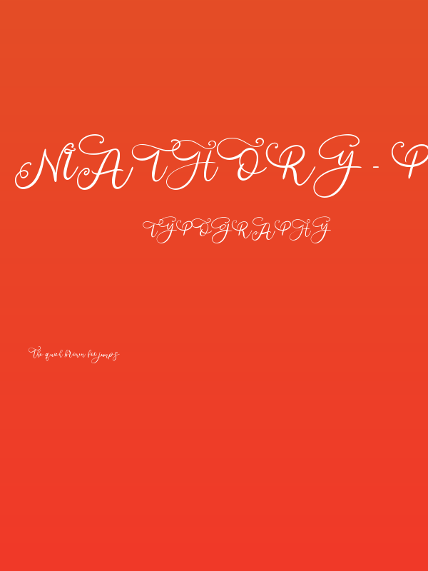 Niathory - Personal Use Poster