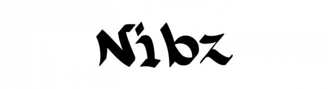 Nibz  Frei Schriftart Herunterladen