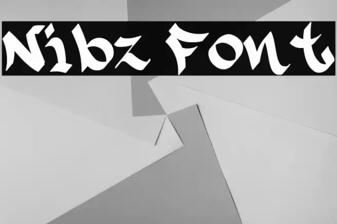 Nibz 字体 examples
