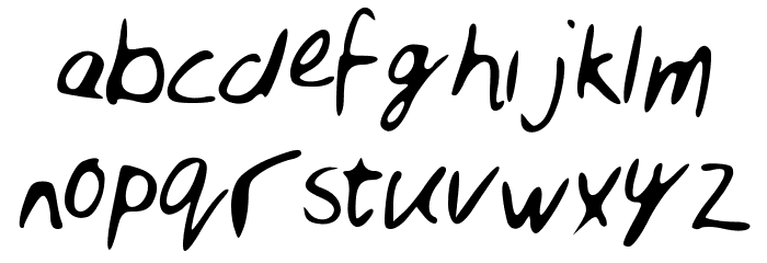 Nic Font LOWERCASE