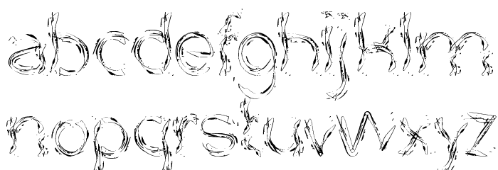 Nice Dream Come True Font LOWERCASE