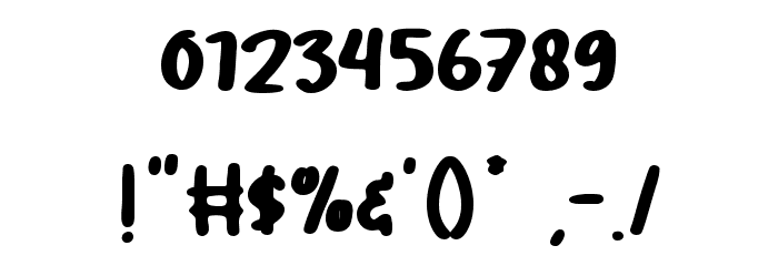 Nice Dream Font OTHER CHARS