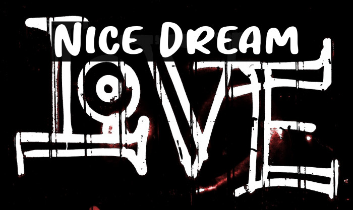 Nice Dream Font examples