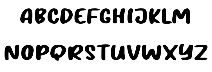 Nice Dream Font LOWERCASE