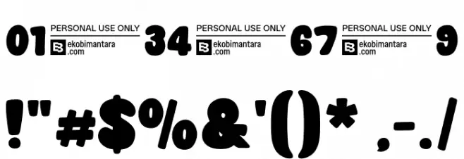 Nice Gourmet Trial Sans Font OTHER CHARS