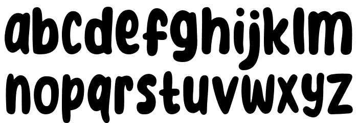 Nice Honey Font LOWERCASE