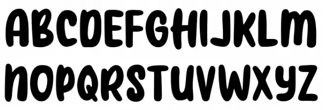 Nice Honey Schriftart Groß