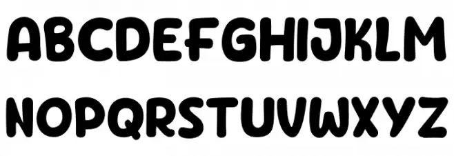 Nice Tango Schriftart Groß