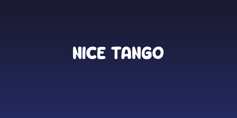 Nice Tango Social Header