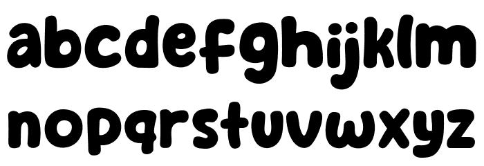Nice Tango Font LOWERCASE