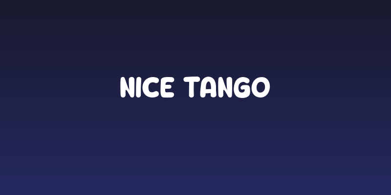 Nice Tango Social Header